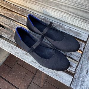 Rothy’s Black Mary Jane Flats